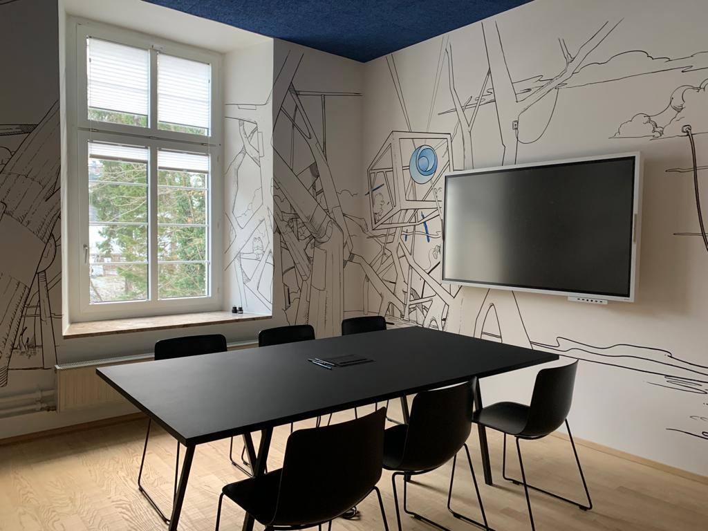 Neues Besrpechungszimmer nach dem Umbau des HQ von Alphagate.