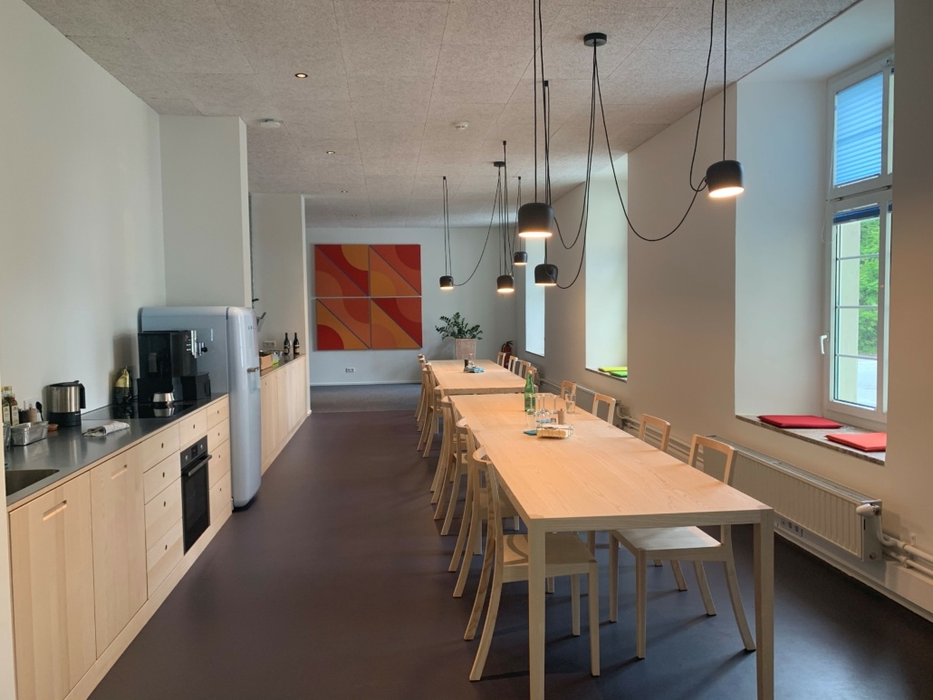 Umbau von der Küche des HQ von Alphagate.